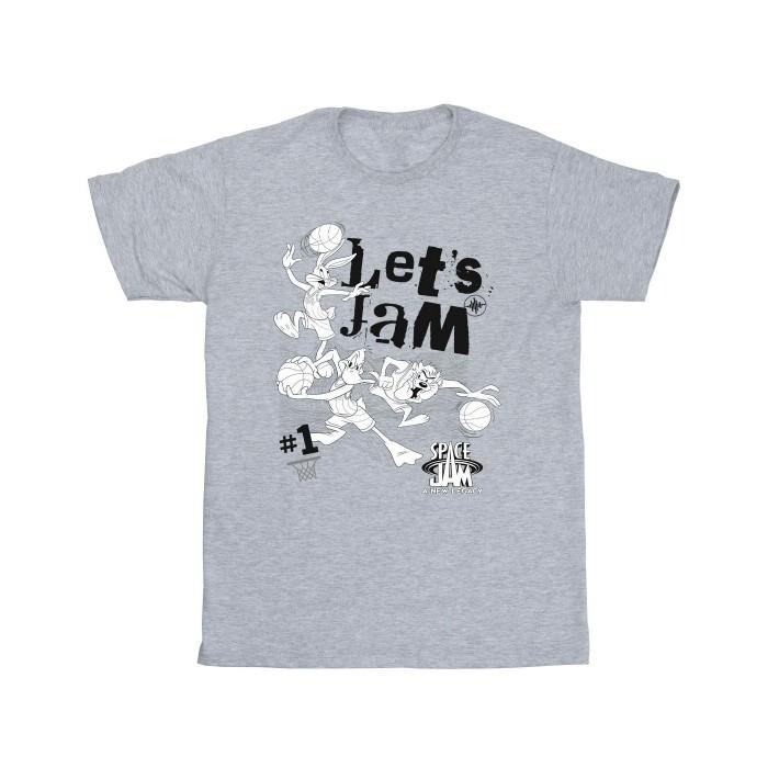 Pertemba FR - Apparel Space Jam: A New Legacy Girls LetÂ´s Jam Cotton T-Shirt