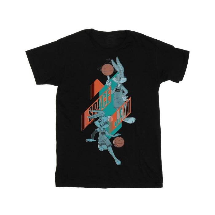 Pertemba FR - Apparel space jam: A New Legacy Girls Bugs And Lola Balling Cotton T-Shirt