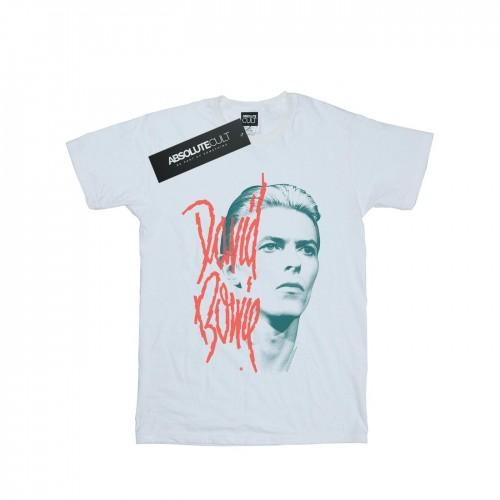 David Bowie Girls Mono Stare Cotton T-Shirt