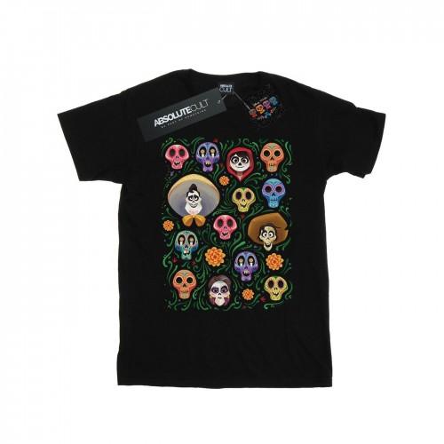Disney Boys Coco Heads Pattern T-Shirt