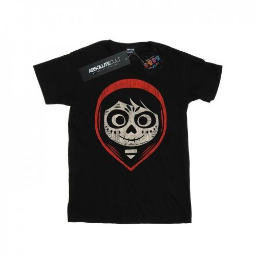 Disney Boys Coco Miguel Skeleton Face Hood T-Shirt