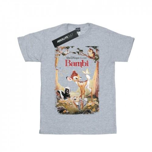 Disney Boys Bambi Retro Poster T-Shirt