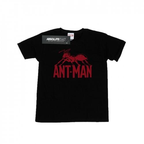 Marvel Girls Ant-Man Logo Cotton T-Shirt