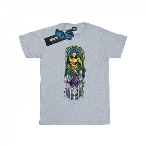 DC Comics Girls Aquaman Ocean Master Cotton T-Shirt