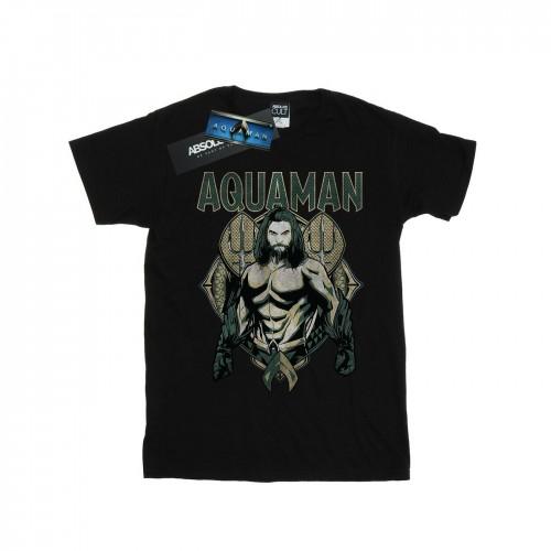 DC Comics Girls Aquaman Scales Cotton T-Shirt