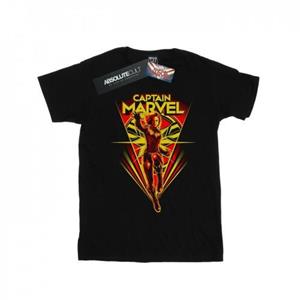 Marvel Boys Captain  Flying V T-Shirt