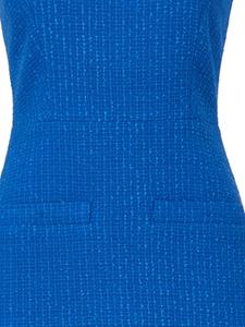 Veronica Beard Sabra tweed minidress - Blauw