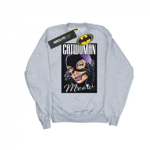 DC Comics Girls Batman Catwoman Feline Fatale Sweatshirt