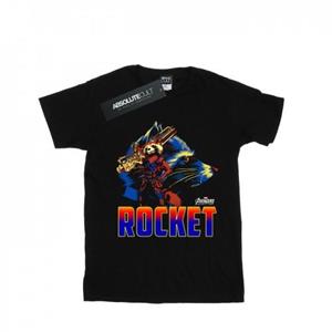 Marvel Girls Avengers Infinity War Rocket Character Cotton T-Shirt