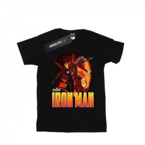 Marvel Girls Avengers Infinity War Iron Man Character Cotton T-Shirt