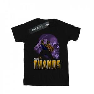 Marvel Girls Avengers Infinity War Thanos Character Cotton T-Shirt