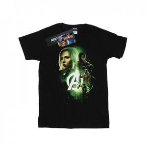Marvel Girls Avengers Infinity War Widow Panther Team Up Cotton T-Shirt