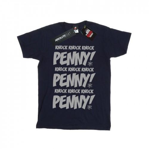 The Big Bang Theory Girls Sheldon Knock Knock Penny Cotton T-Shirt