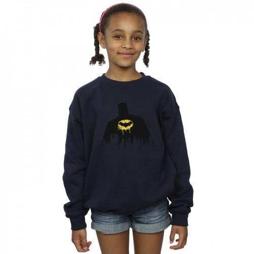 DC Comics Girls Batman Shadow Paint Sweatshirt