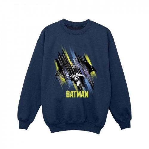 DC Comics Girls Batman Flying Batman Sweatshirt