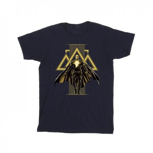 DC Comics Girls Black Adam Rising Golden Symbols Cotton T-Shirt