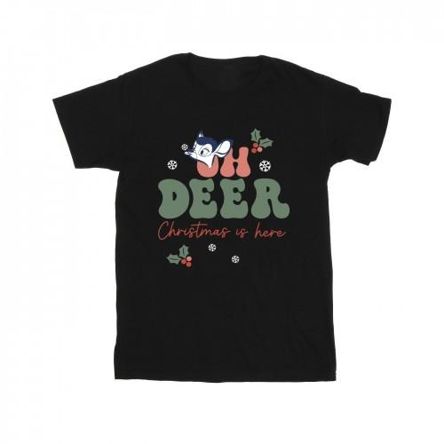 Disney Girls Bambi Oh Deer Cotton T-Shirt