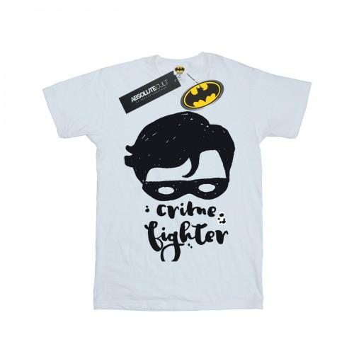 DC Comics Girls Batman Crime Fighter Sketch Cotton T-Shirt