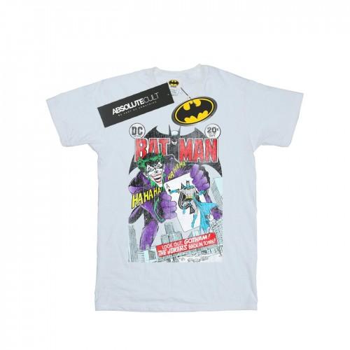 DC Comics Girls Batman Joker Playing Card Cover Cotton T-Shirt