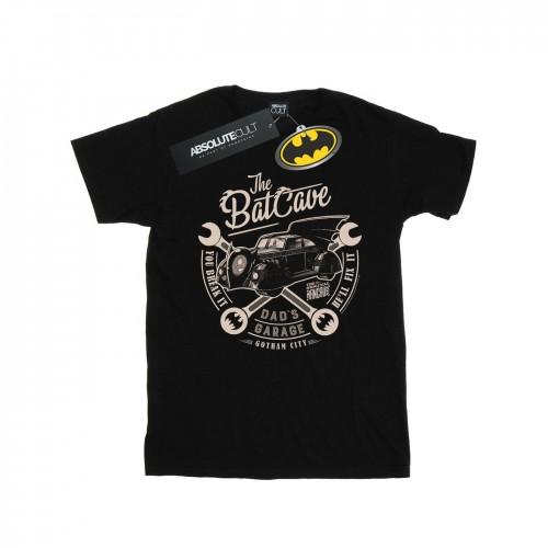 DC Comics Girls Batman My DadÂ´s Garage Cotton T-Shirt