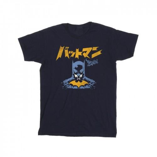 DC Comics Girls Batman Japanese Stare Cotton T-Shirt