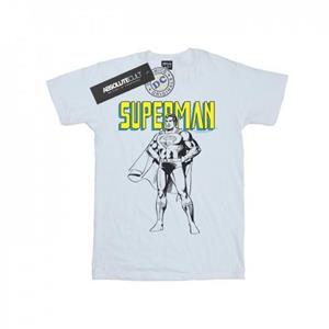 DC Comics Boys Superman Mono Action Pose T-Shirt
