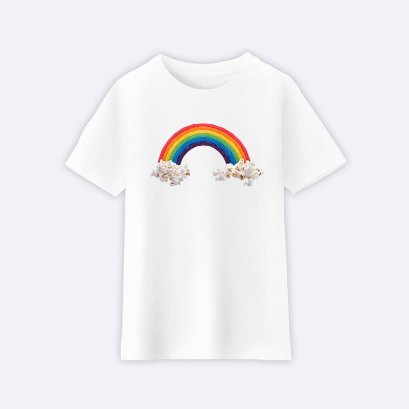 Le Roi du Tshirt Children's T-shirt CANDY RAINBAW