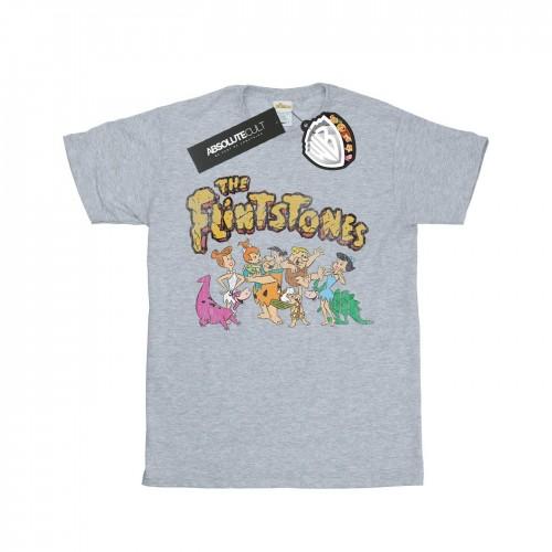 The Flintstones Boys Group Distressed T-Shirt