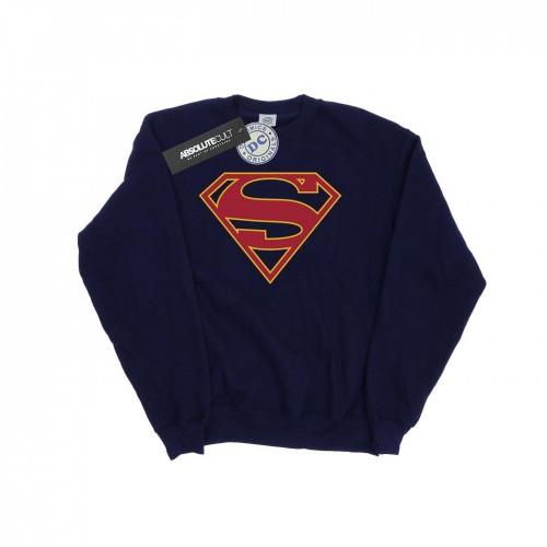 DC Comics Boys Supergirl Logo Sweatshirt