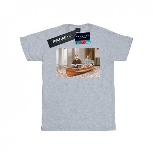 Friends Boys Boat Photo T-Shirt