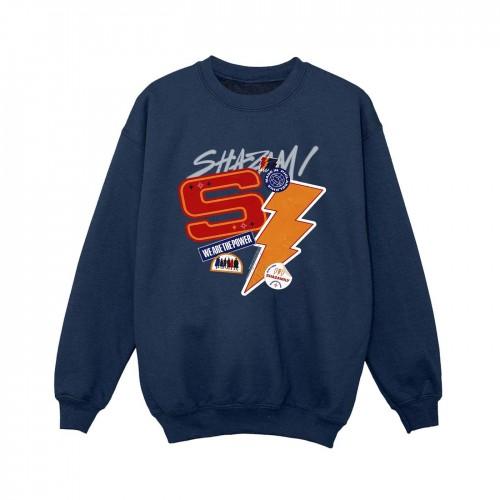 DC Comics Boys Shazam Fury Of The Gods Sticker Spam Sweatshirt
