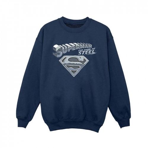DC Comics Boys Superman The Man Of Steel Sweatshirt