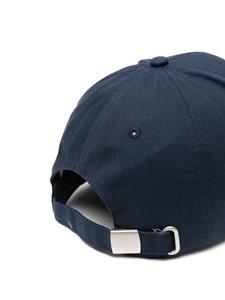 ASPESI curved-peak cotton baseball cap - Blauw