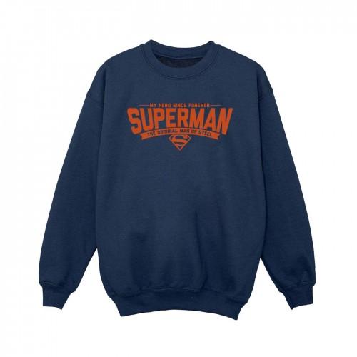 DC Comics Boys Superman Hero Dad Sweatshirt