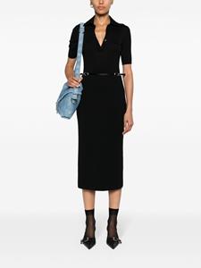 Givenchy Wollen midi-jurk - Zwart