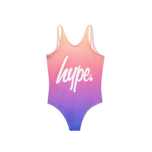 Hype Girls Fade Script One Piece Swimsuit