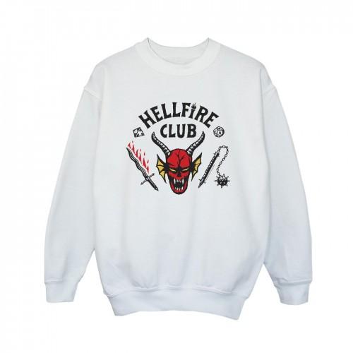 Pertemba FR - Apparel Netflix Boys Stranger Things Hellfire Club Sweatshirt