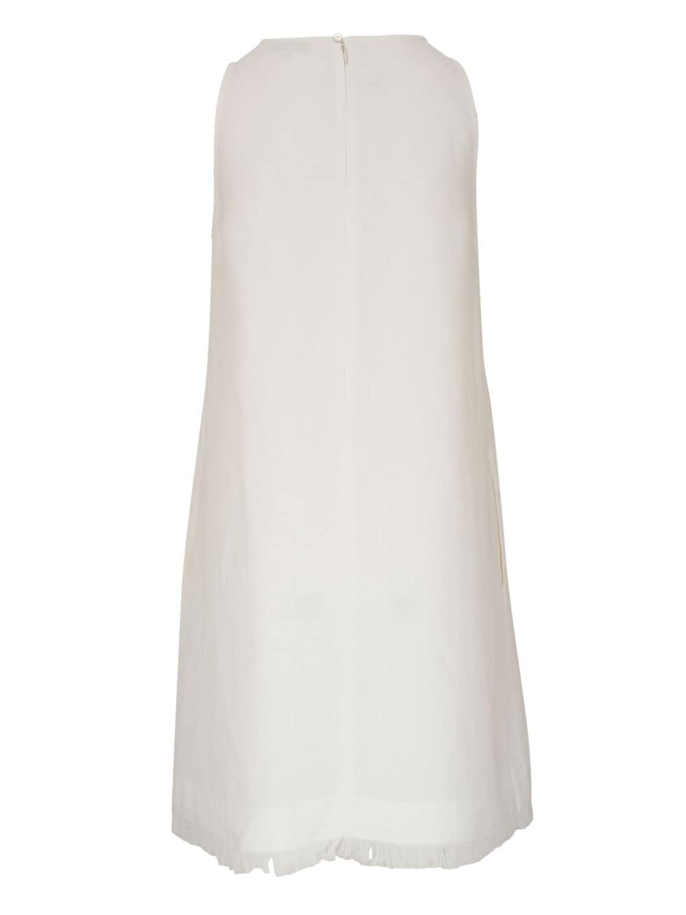 Antonelli Mouwloze midi-jurk - Wit