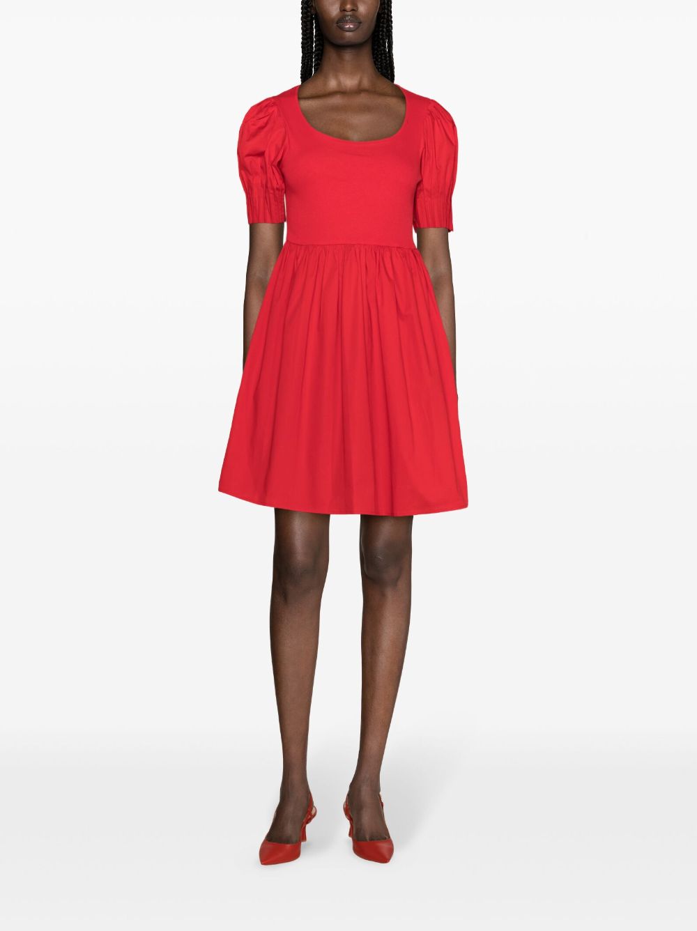 LIU JO Mini-jurk met pofmouwen - Rood