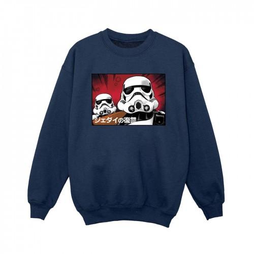 Star Wars Boys Stormtrooper Japanese Sweatshirt