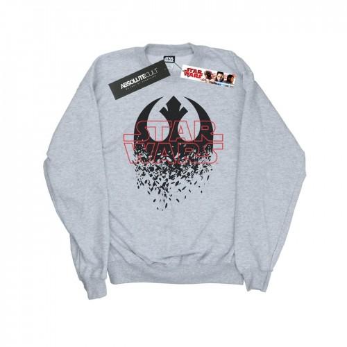 Star Wars Boys The Last Jedi Shattered Emblem Sweatshirt
