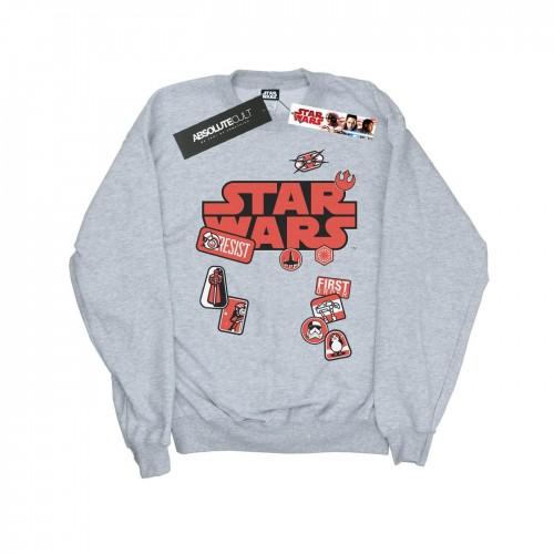 Star Wars Boys The Last Jedi Badges Sweatshirt
