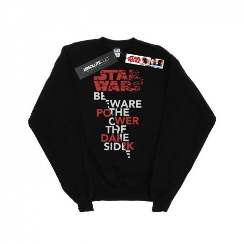 Star Wars Boys The Last Jedi Power Of The Dark Side Sweatshirt