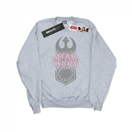 Star Wars Boys The Last Jedi Symbol Crash Sweatshirt