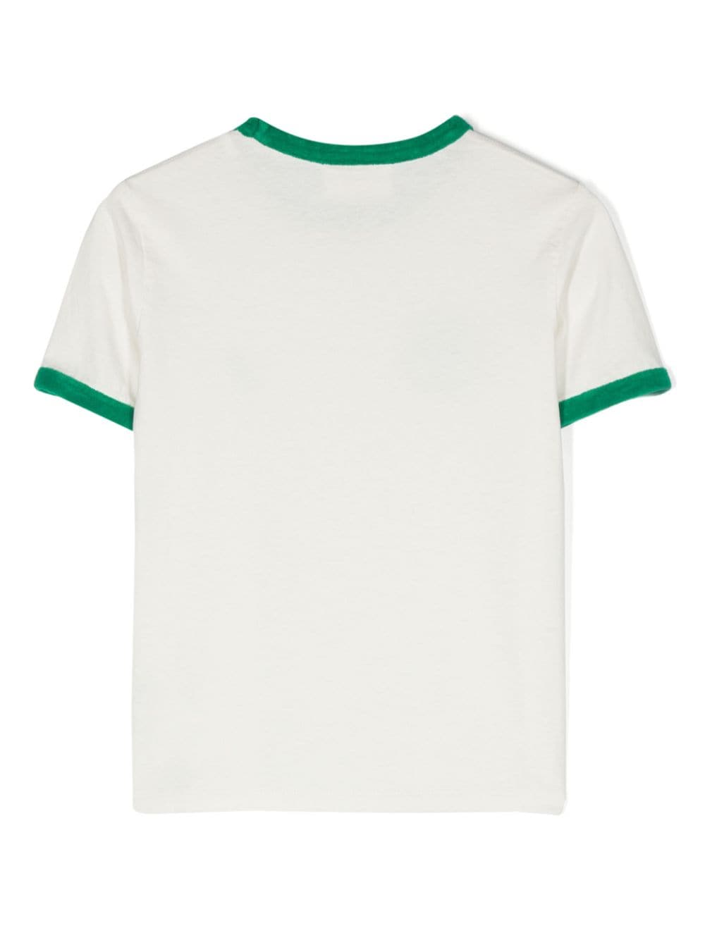 MC2 Saint Barth Kids T-shirt met geborduurd logo - Wit