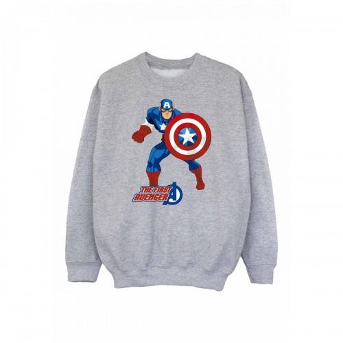 Captain America Boys The First Avenger Sweatshirt