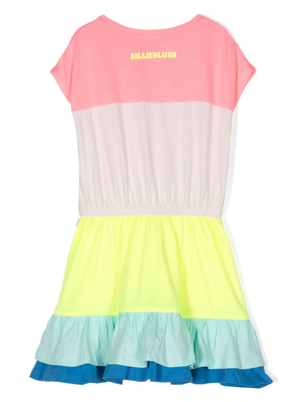 Billieblush colour-block jersey dress - Roze