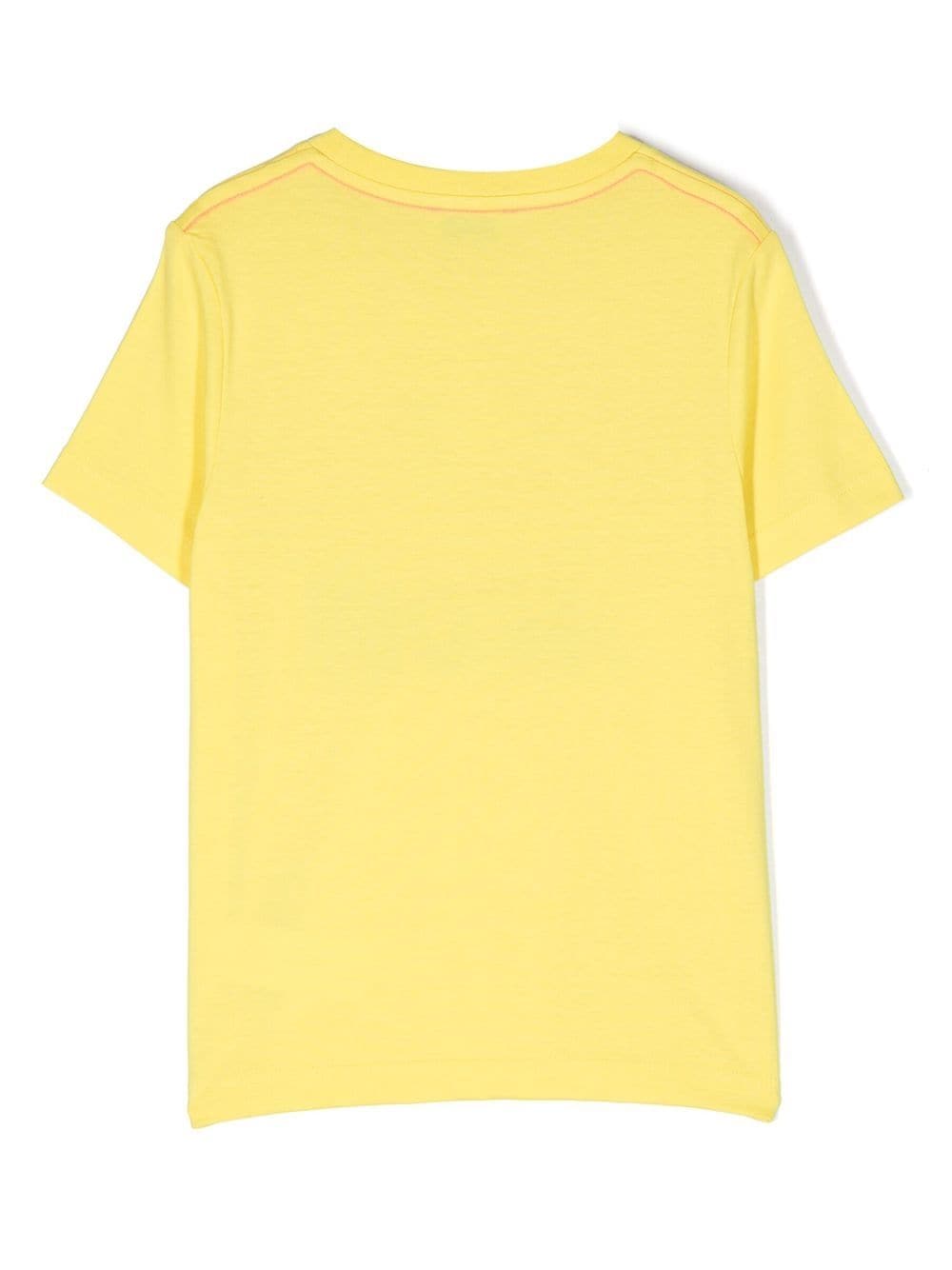 Marc Jacobs Kids T-shirt met logoprint - Geel