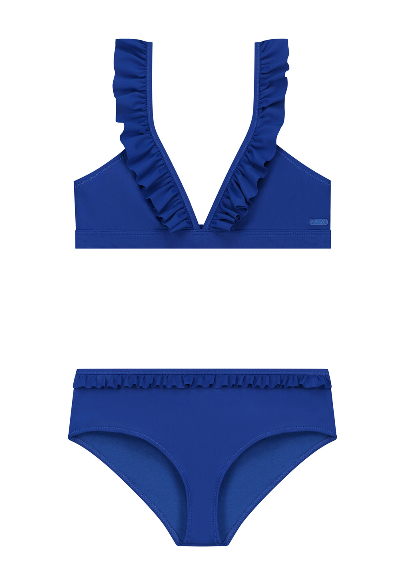Shiwi Meisjes bikini triangel - Bella - Deep ocean blauw