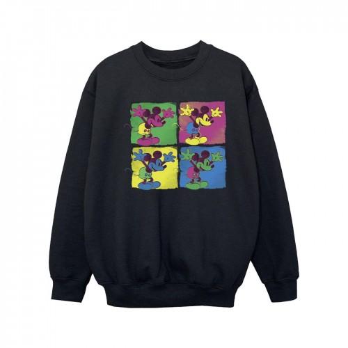 Disney Girls Mickey Mouse Pop Art Sweatshirt